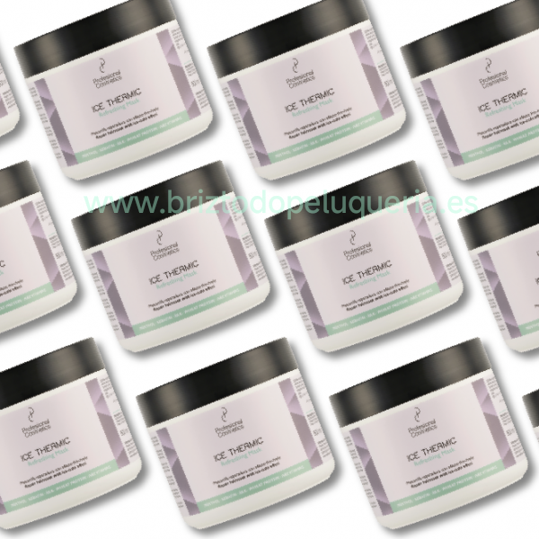 ICE THERMIC MASCARILLA EFECTO HIELO PARA CABELLO SECO O DAÑADO PROFESIONAL COSMETICS - Imagen 2